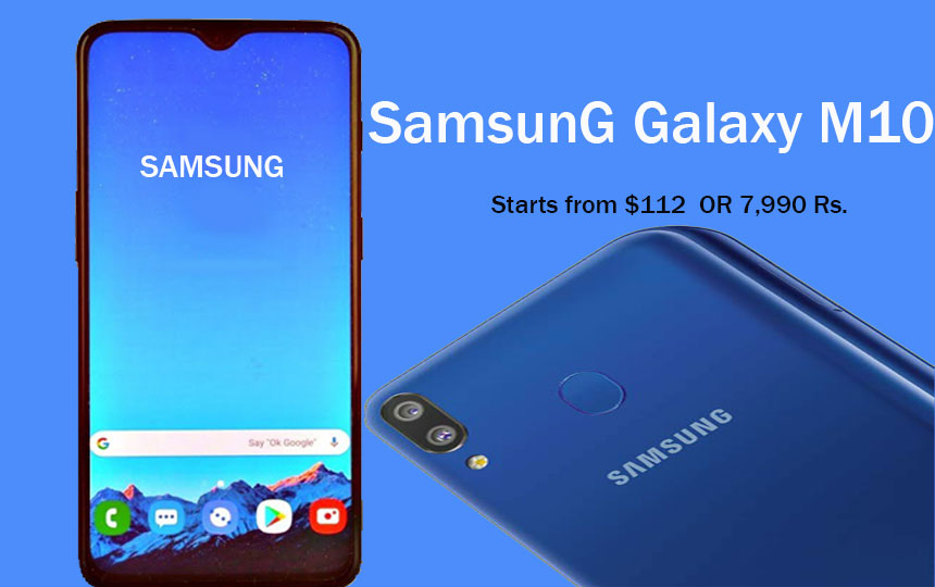 samsung galaxy m10 price in flipkart