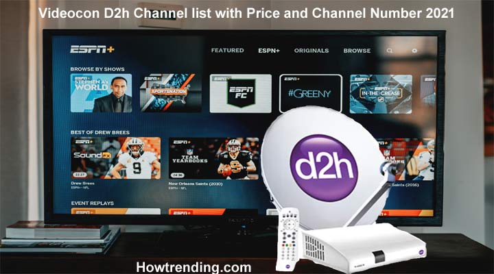 videocon d2h ipl channel number